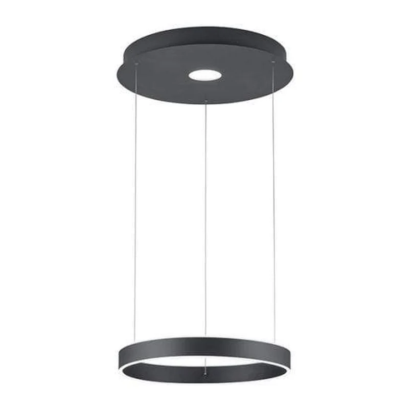 Suspension Luminaire Gris Anthracite