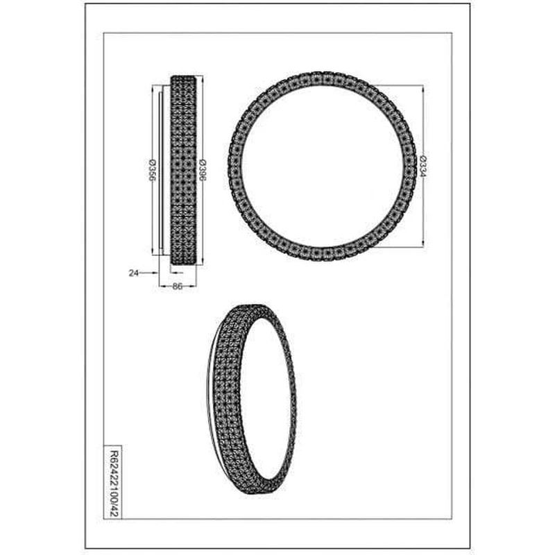 Plafonnier Blanc Led