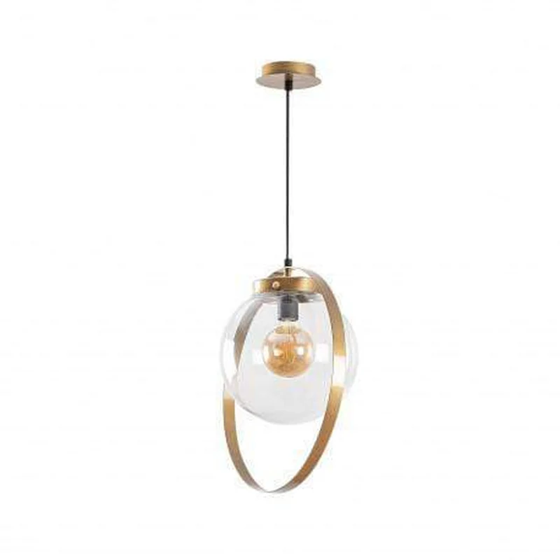 Suspension Boule Or