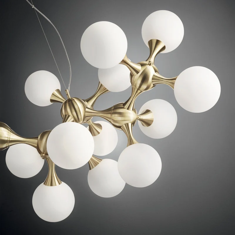 Lustre Laiton Verre