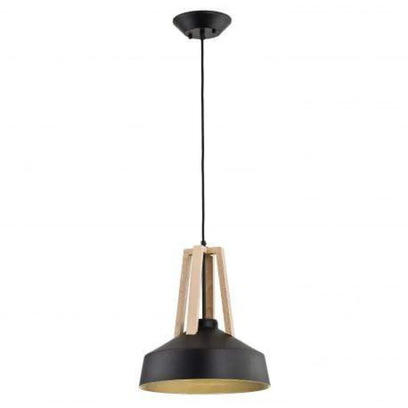 Lampe Noire Suspension