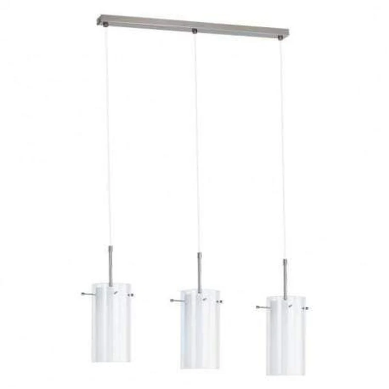 Suspension 3 Lampes Blanc
