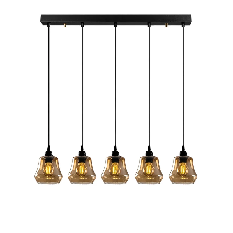 Suspension Design Filaire Noire