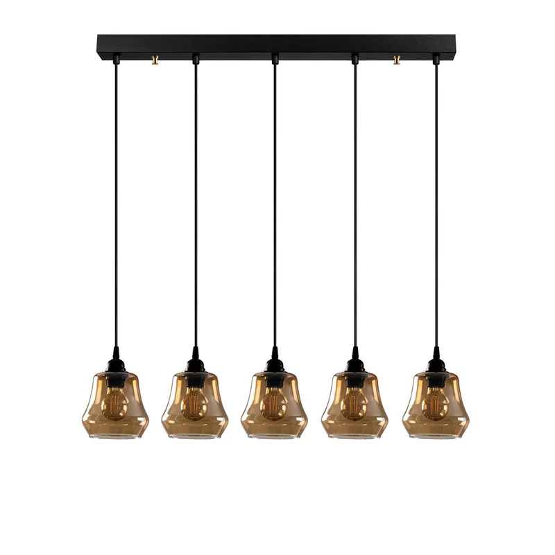 Suspension Design Filaire Noire