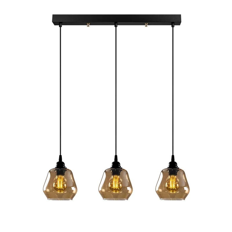 Suspension En Verre Et Metal