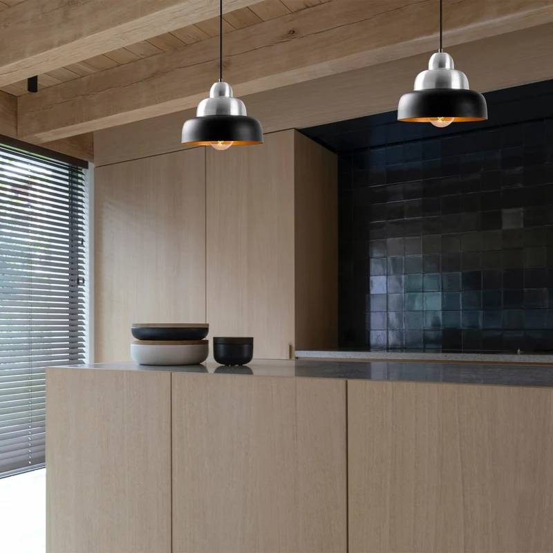 Suspension Filaire Metal Noir