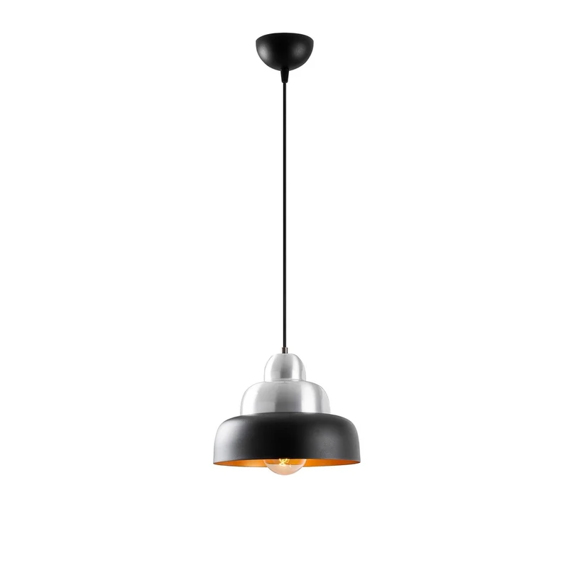 Suspension Filaire Metal Noir