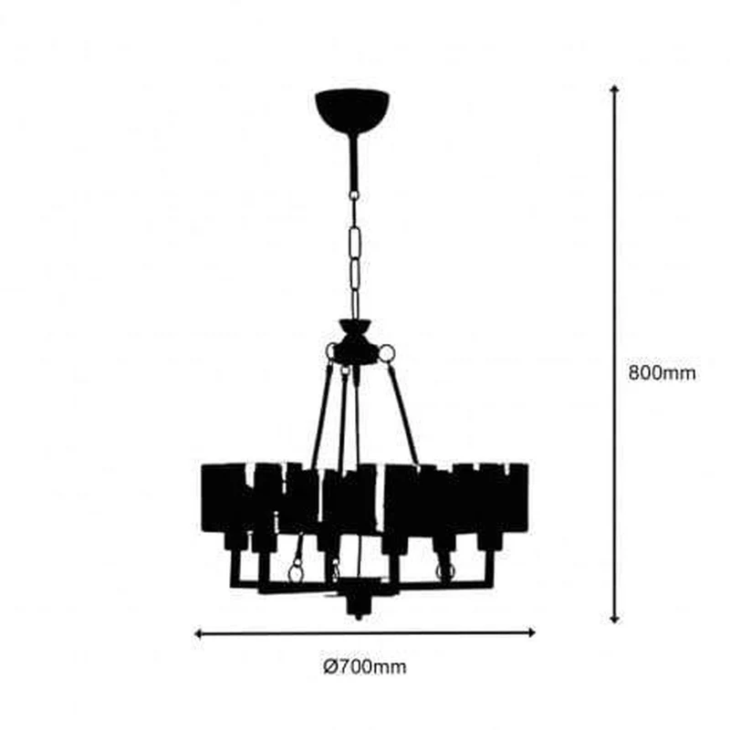 Lustre Chandelier Vintage