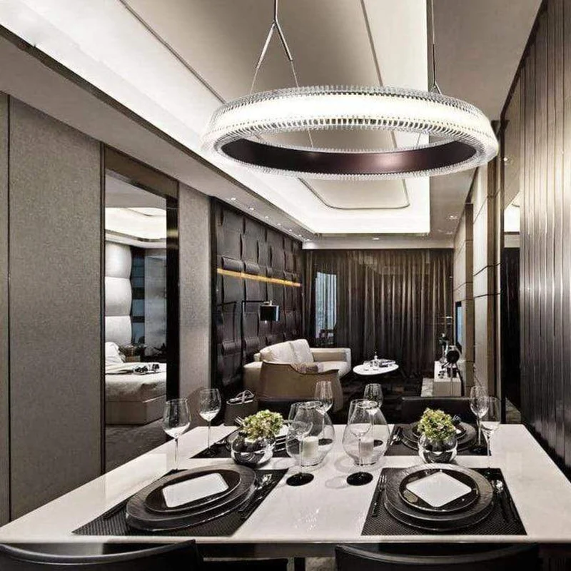 Suspension Metal Marron