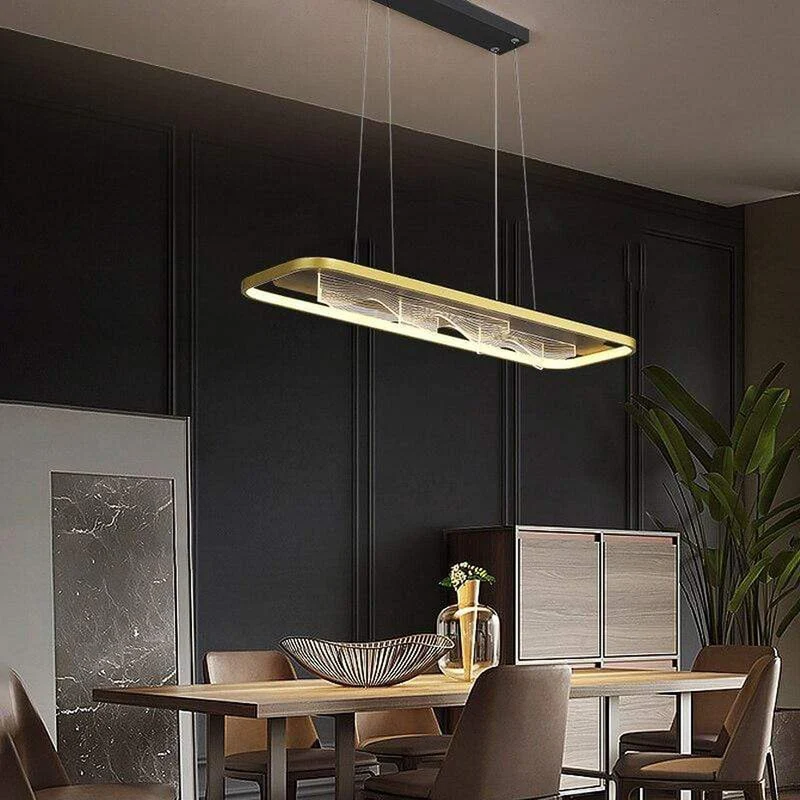 Suspension Couleur Or
