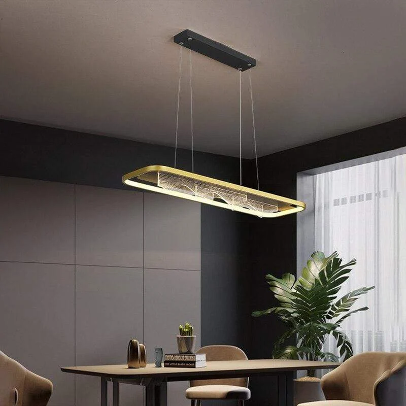 Suspension Couleur Or