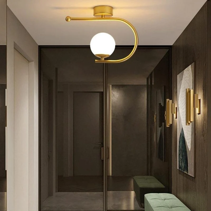 Plafonnier Design Couloir