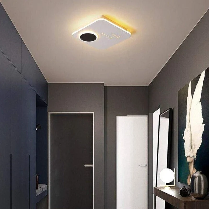 Plafonnier Carré Blanc