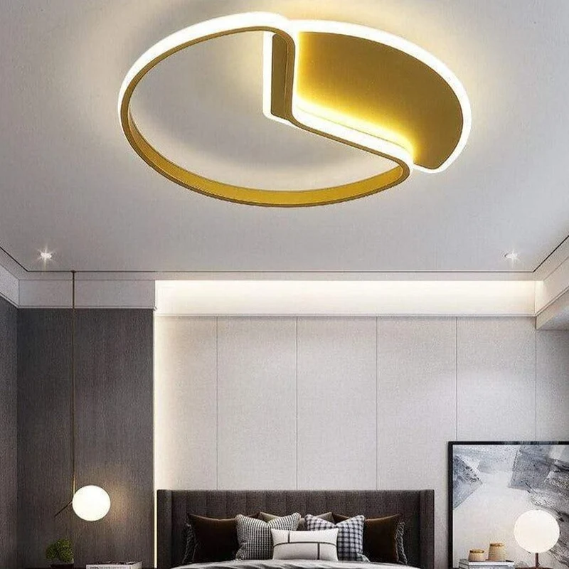 Plafonnier Led Or