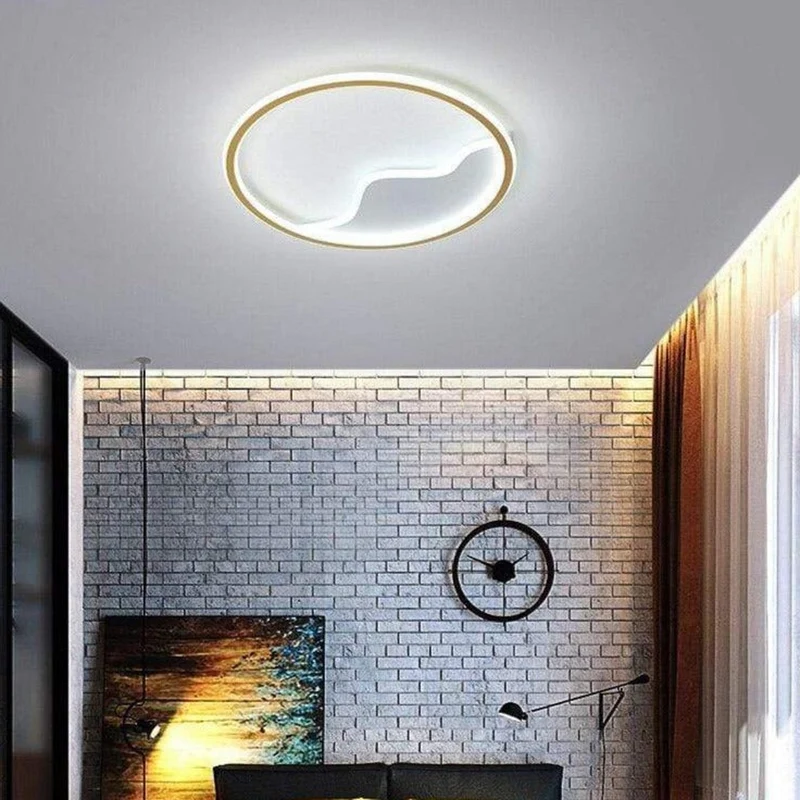 Lustre Rond Plat