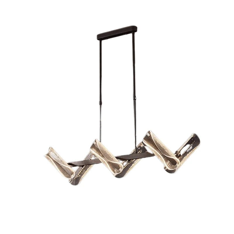 Lustre Design Métal Noir