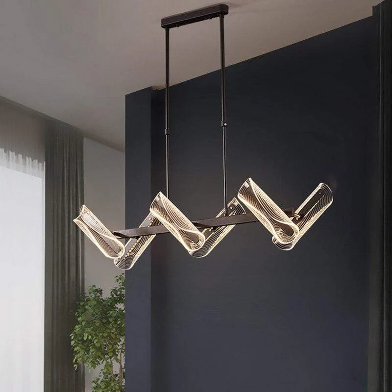 Lustre Design Métal Noir