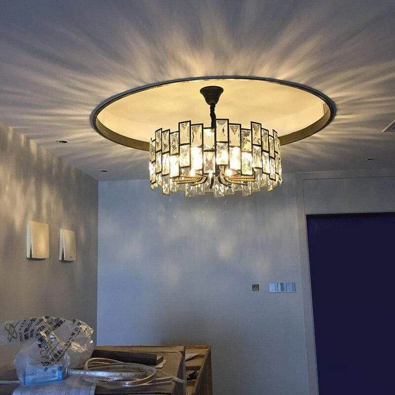 Grand Lustre Métal