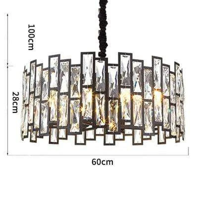 Grand Lustre Métal