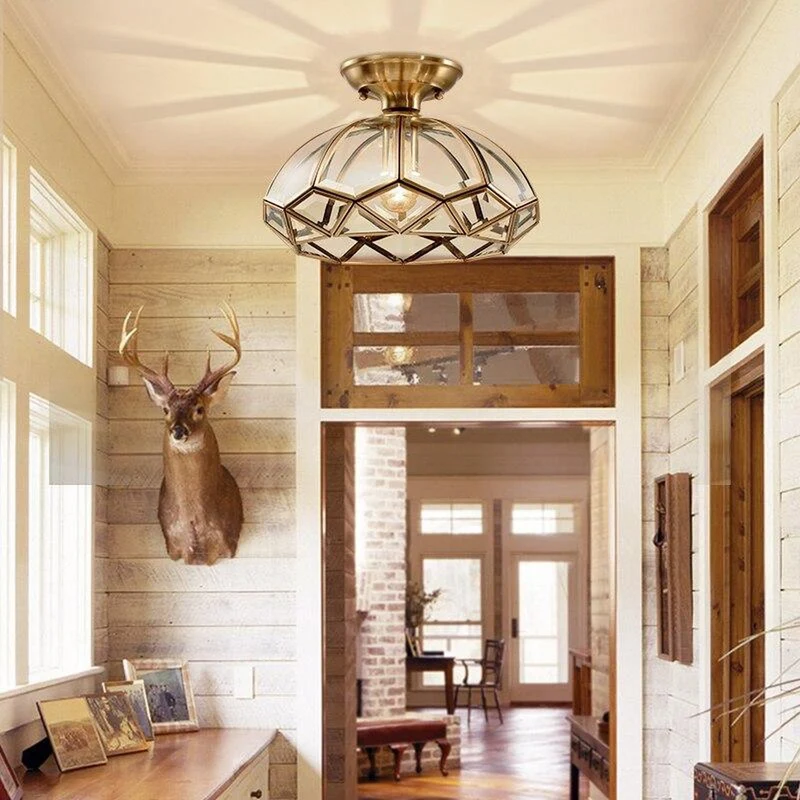 Suspension Lustre Ancien