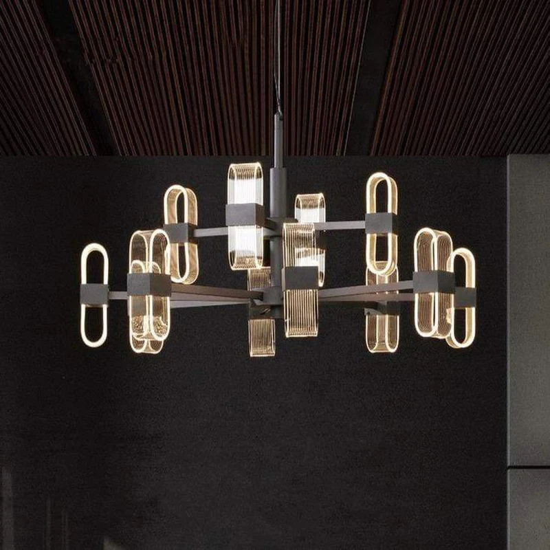 Lustre Industriel Métal