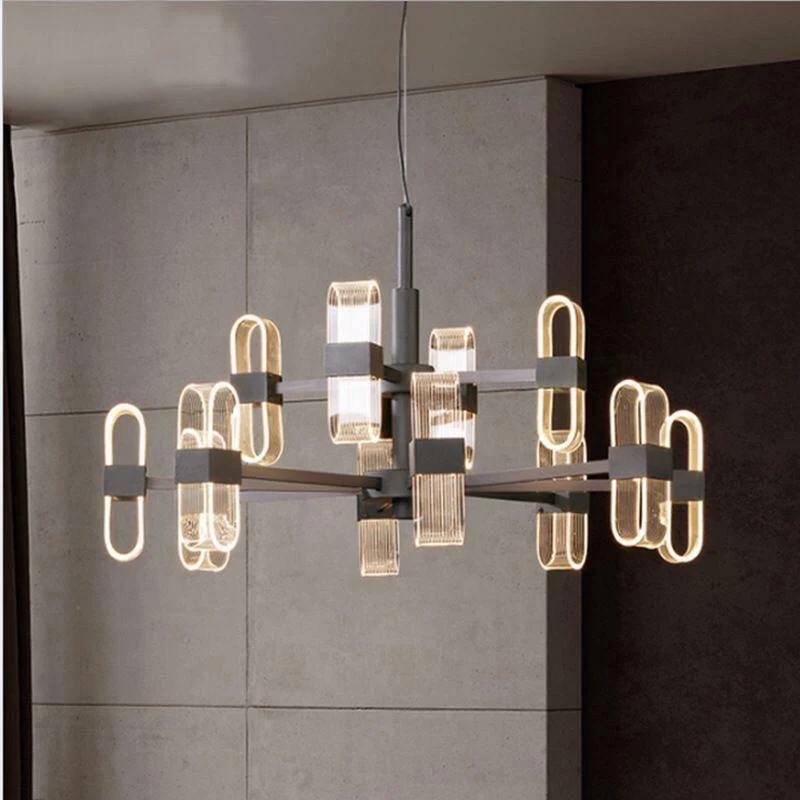 Lustre Industriel Métal