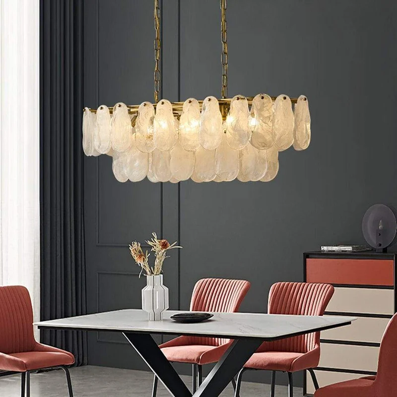 Lustre Luxe Verre