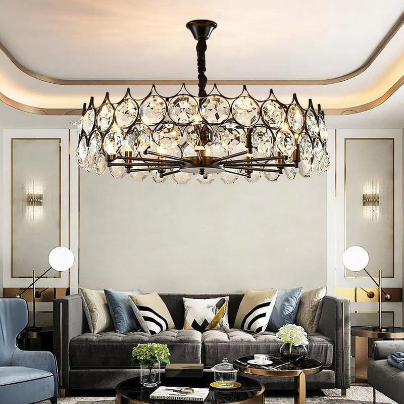 Lustre Design En Verre