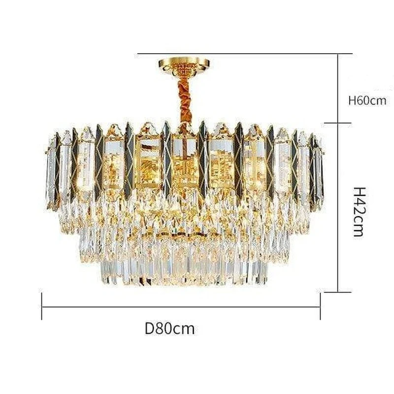 Lustre En Verre Transparent