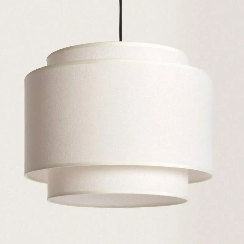 Luminaire Tissu Blanc
