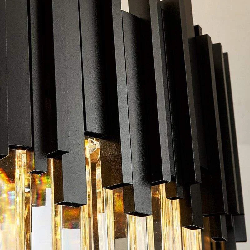 Grand Lustre Design Noir