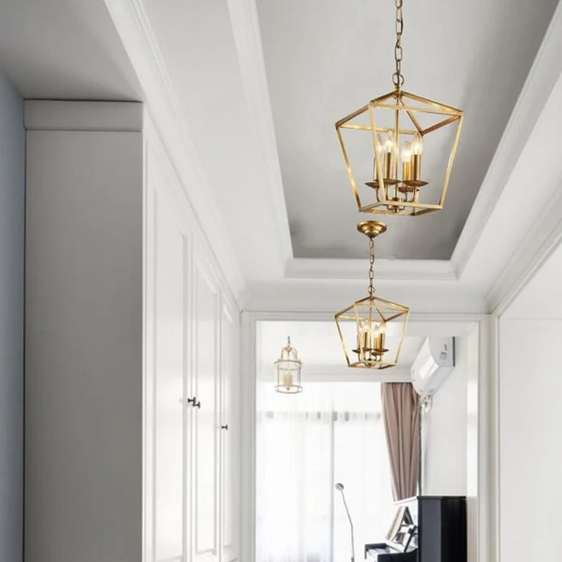 Suspension led carré