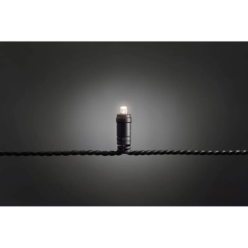 10m Micro LED Lichterkette IP67 80 Warmweiße Dioden IP44