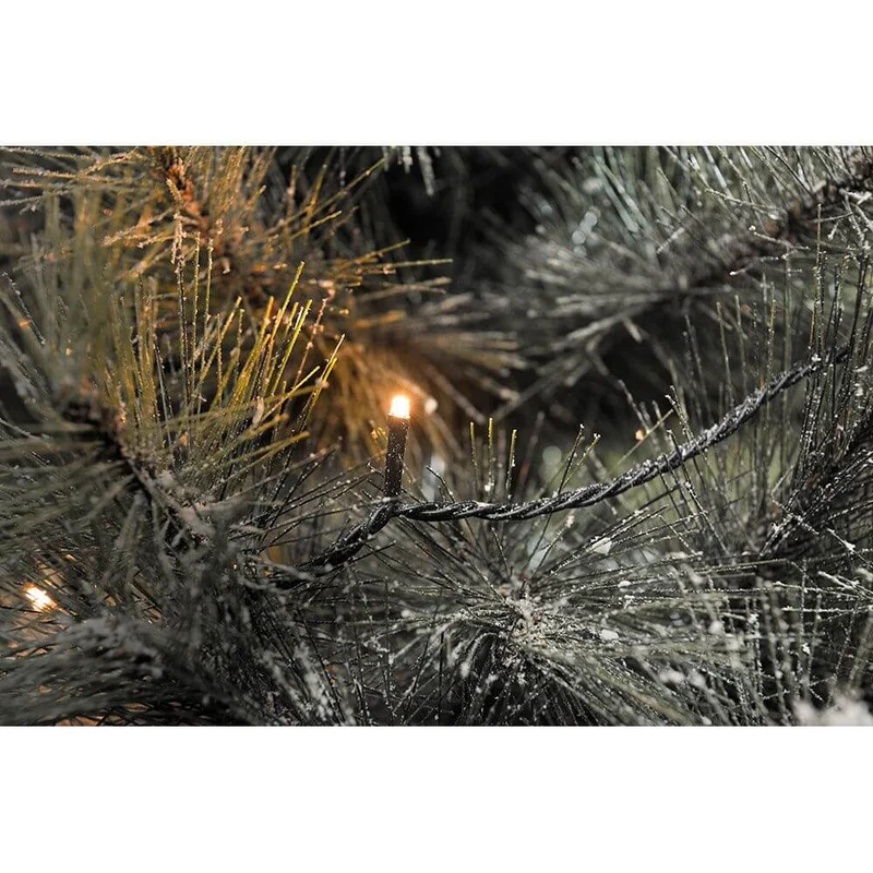 42m Micro LED Lichterkette 300 bernsteinfarbene Dioden IP44