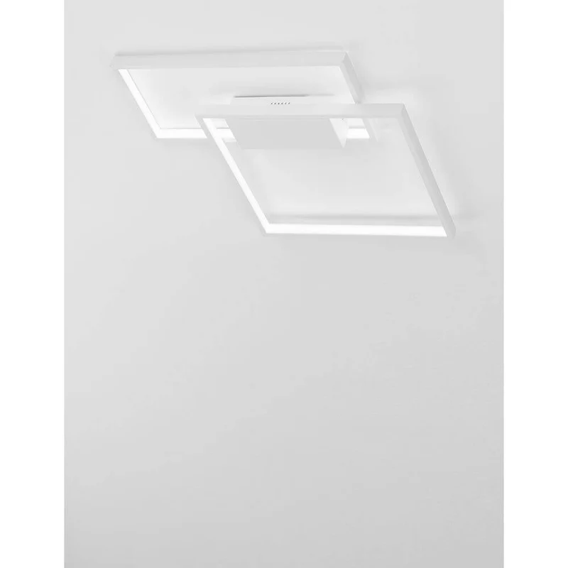 Porto LED Deckenlampe 45cm Weiß