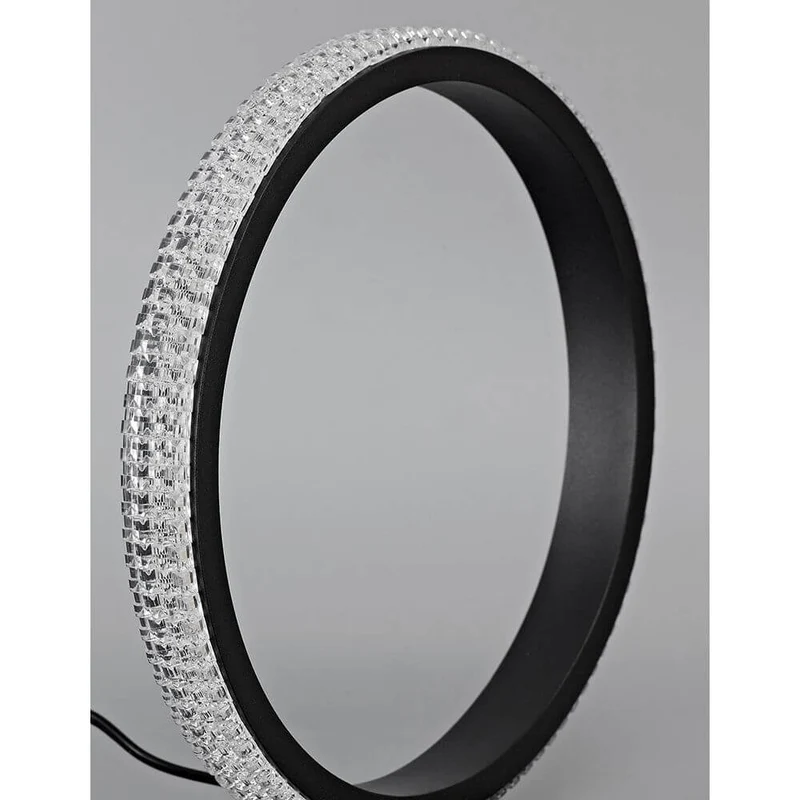 Nager LED Tischlampe Ø 29cm Schwarz