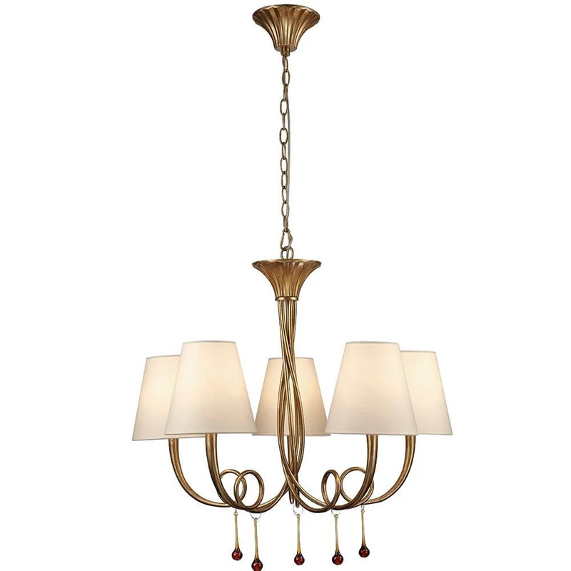 5-flammig Pendelleuchte Paola