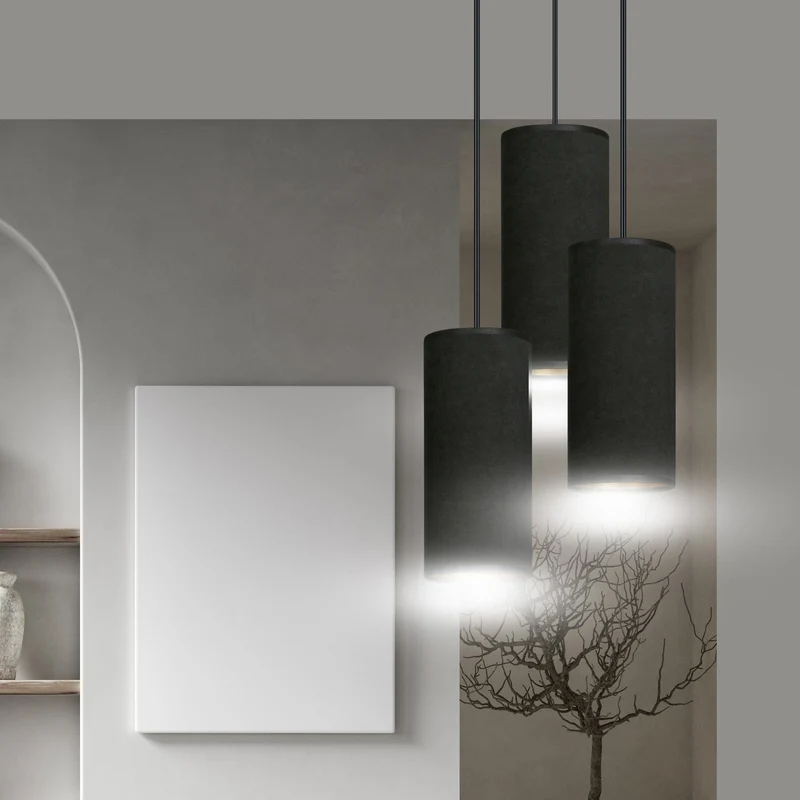 Luminaire Triple Suspension