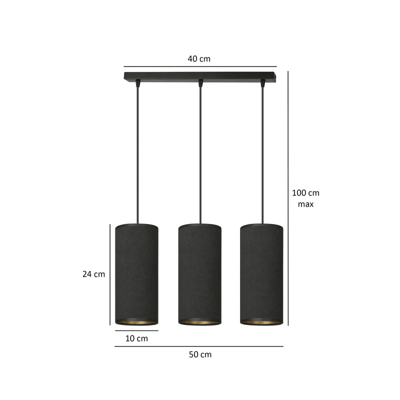Bente 3 Bl Black
