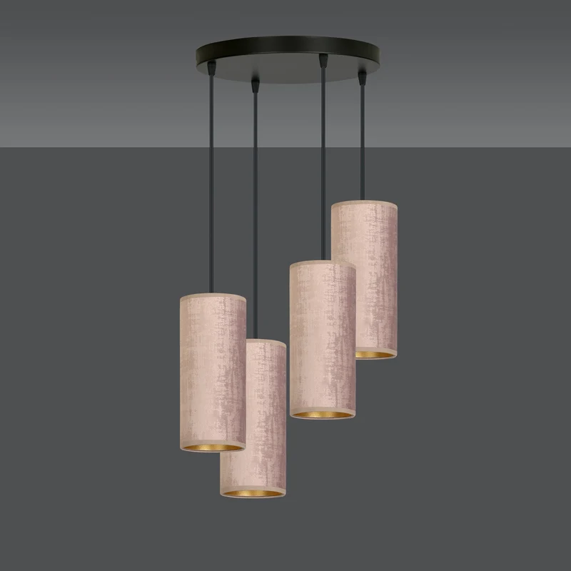 Suspension Rose Poudré