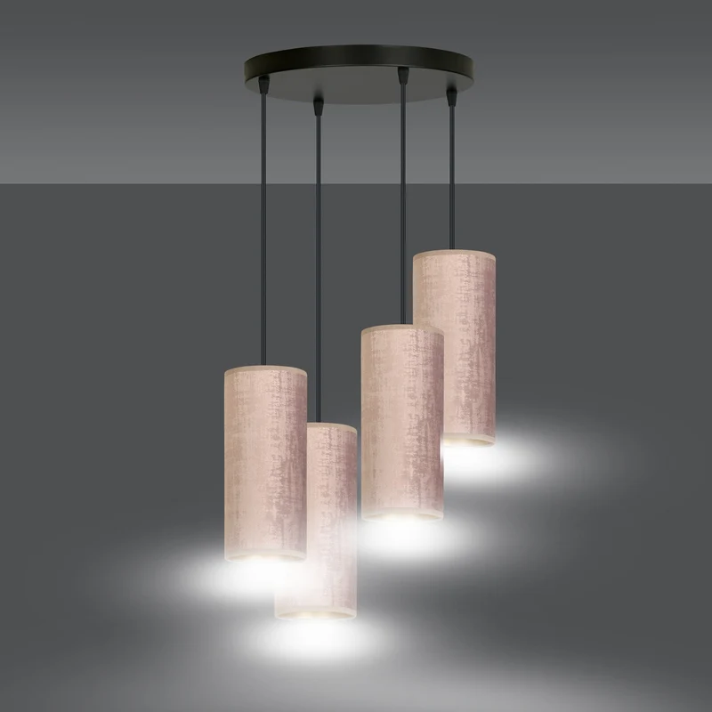 Suspension Rose Poudré