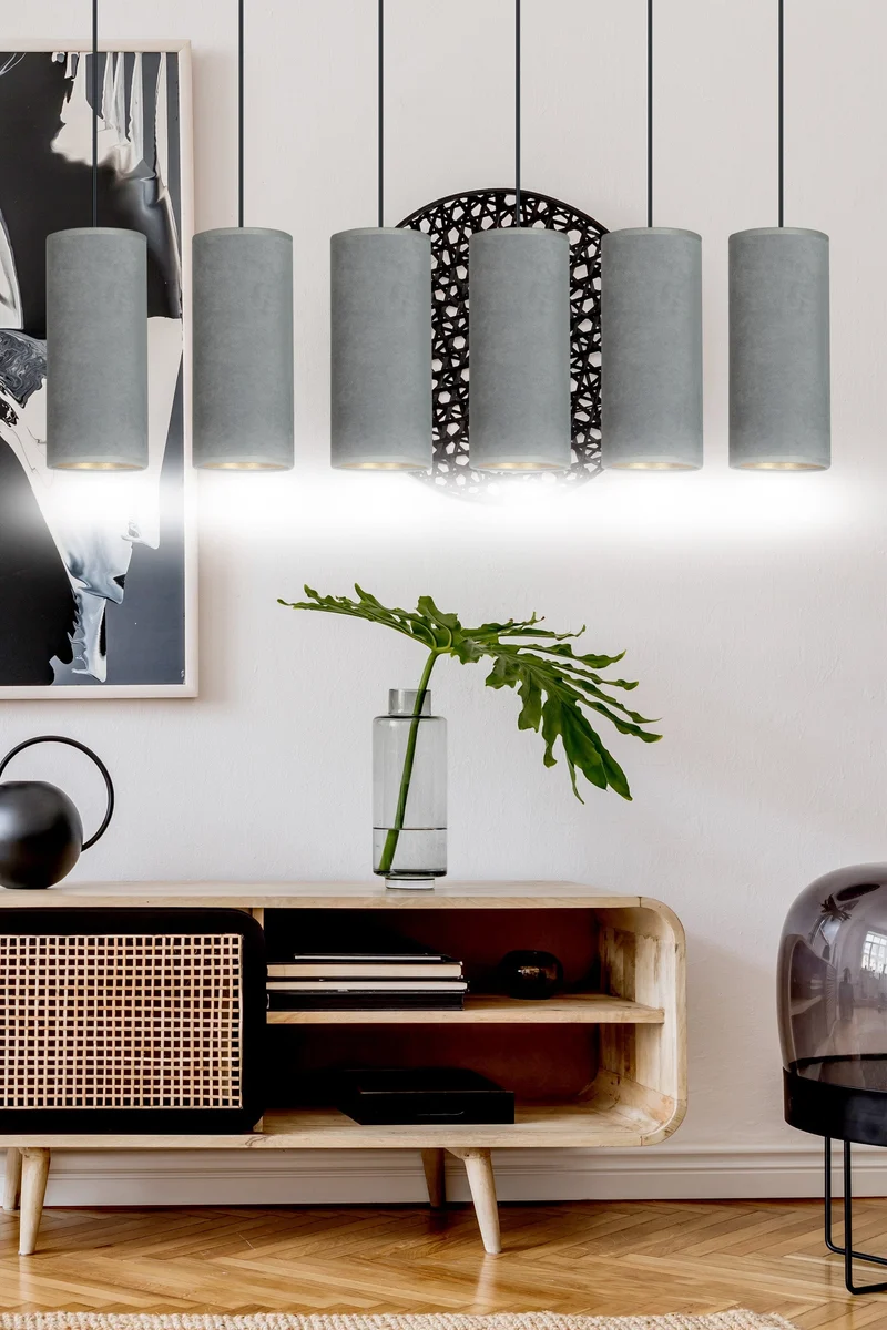 Lustre Moderne Gris