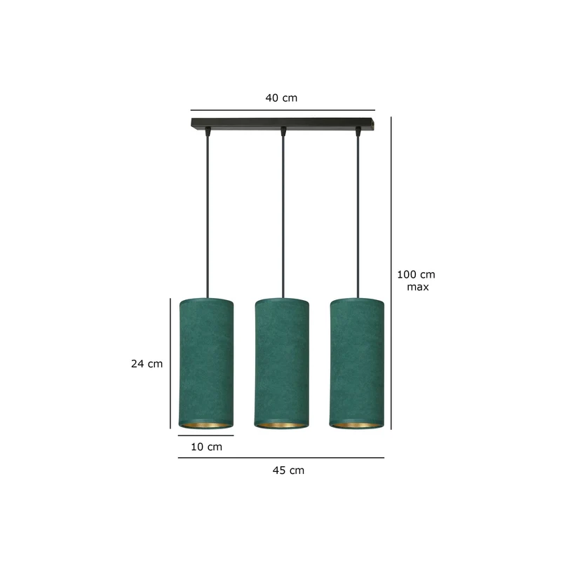 Bente 3 Bl Green