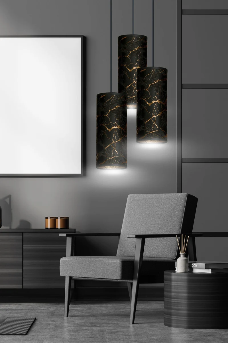 Karli 3 Bl Premium Marbel Black