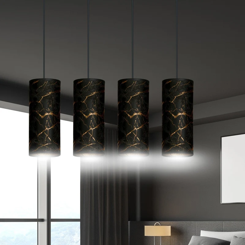 Karli 4 Bl Marbel Black
