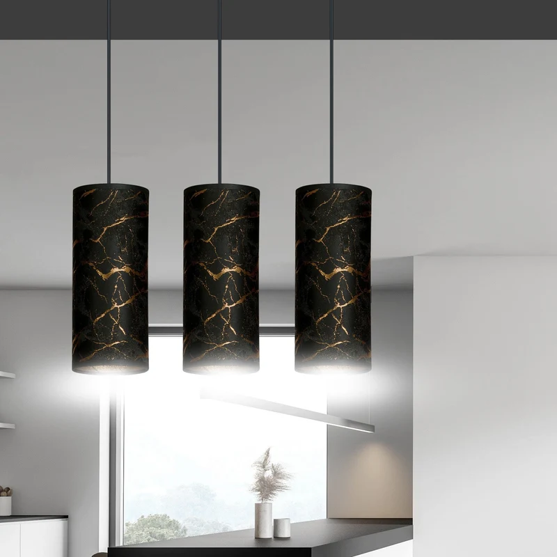 Karli 3 Bl Marbel Black