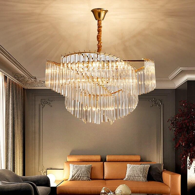 Lustre Cristal Doré