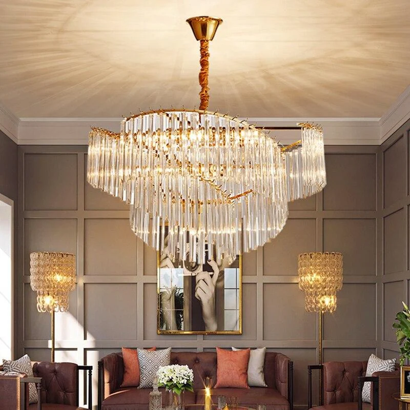 Lustre Cristal Doré