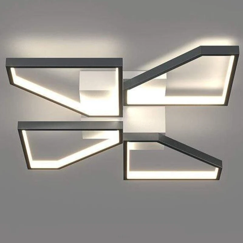 Lustre En Fer Noir