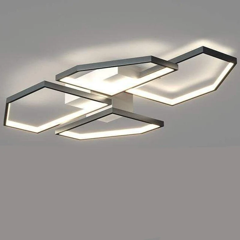 Lustre En Fer Noir